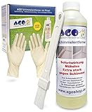 AGO 500ml Schimmelentferner mit Pinsel & Handschuhen – stärker als herkömmliche...