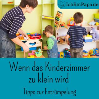 Wenn das Kinderzimmer zu klein wird - Tipps zur Entrümpelung