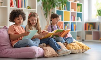 leseroutinen grundschule leseecke kinder lesen