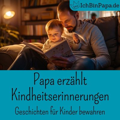 Papa erzählt Kindheitserinnerungen - Geschichten für Kinder bewahren