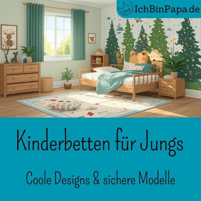 Kinderbetten für Jungs - Coole Designs und sichere Modelle